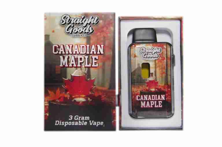 (New) Straight Goods Supply Co. – Canadian Maple (Hybrid) (3 Gram)