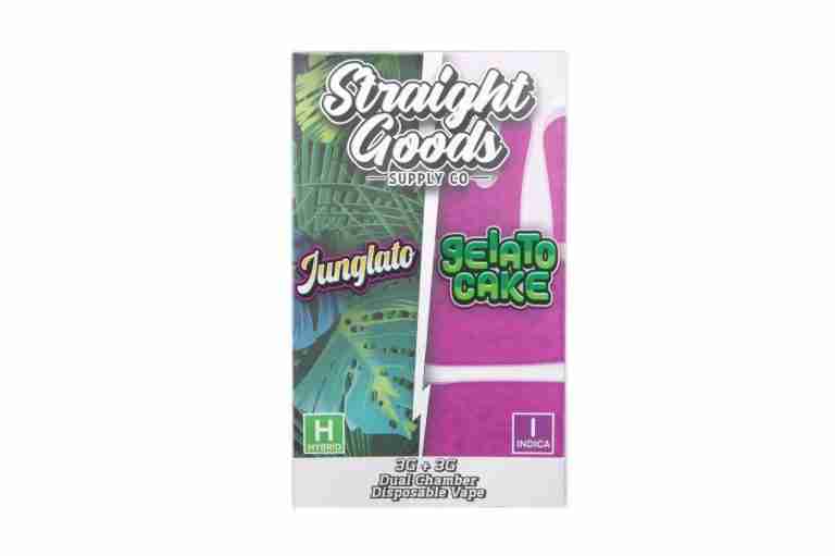 * New LCD Screen* Straight Goods Dual Chamber Vape – Junglato + Gelato Cake (3 Grams + 3 Grams) - Image 2