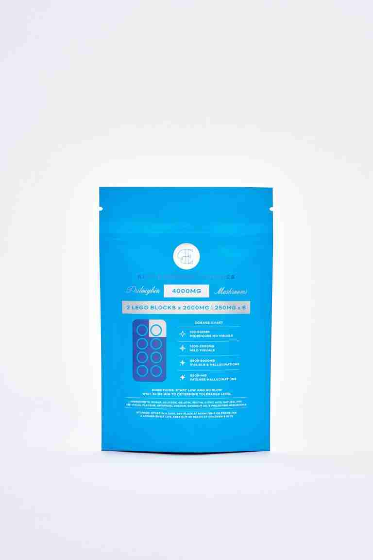 Euphoria Psychedelics – Blue Raspberry 4000mg - Image 2