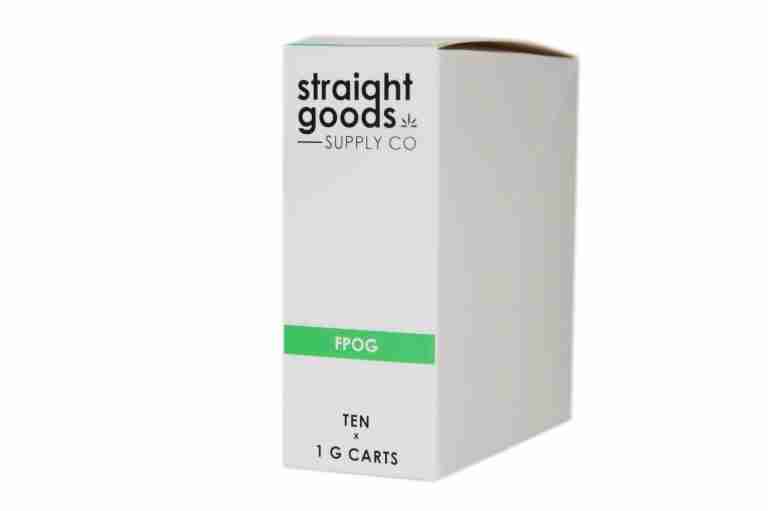 Straight Goods 1 Gram Carts – FPOG (10 Pack) - Image 2
