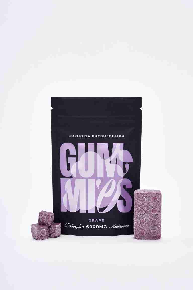 Euphoria Psychedelics – Grape 6000mg