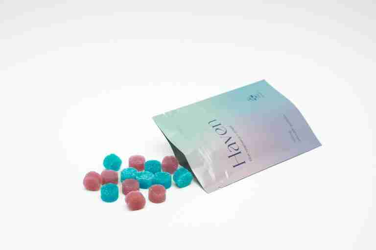 Haven – Blue Raspberry & Grape (3500mg Psilocybin Gummies)