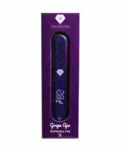 Diamond Concentrates 2 Gram Disposable (Distillate) – Grape Ape (Indica) (2 Gram)
