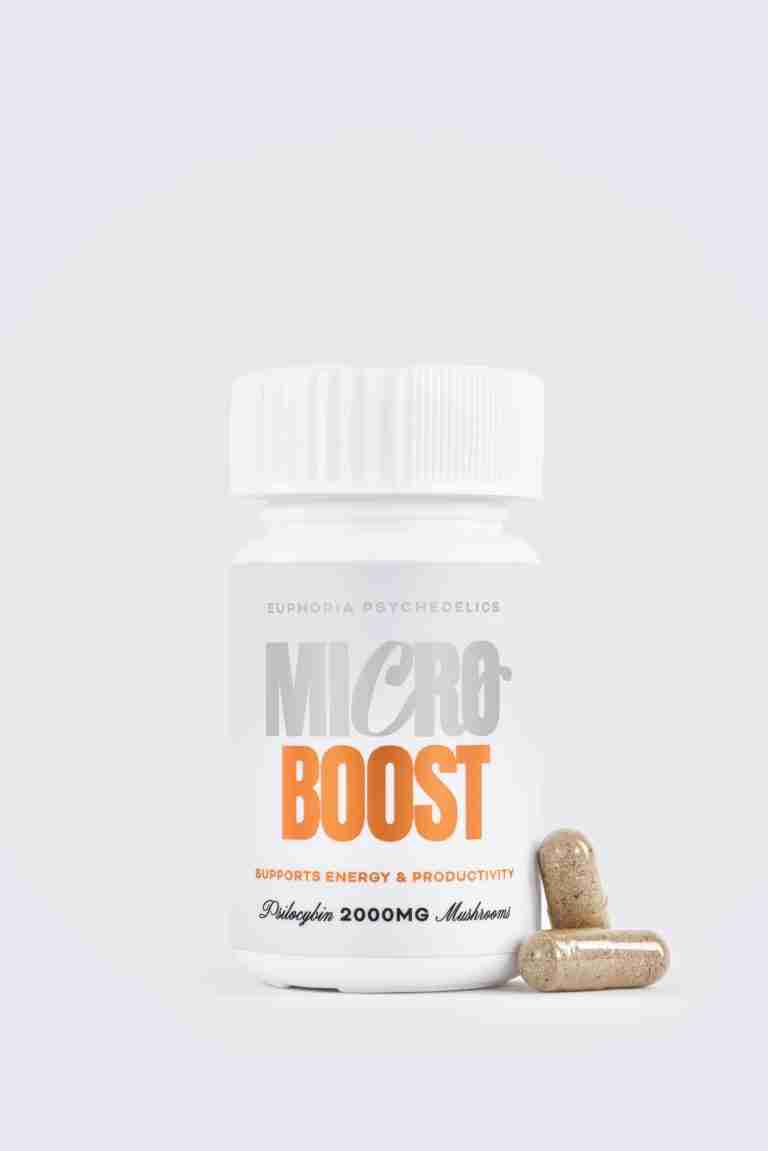 Euphoria Psychedelics – Micro Boost Capsules 2000mg