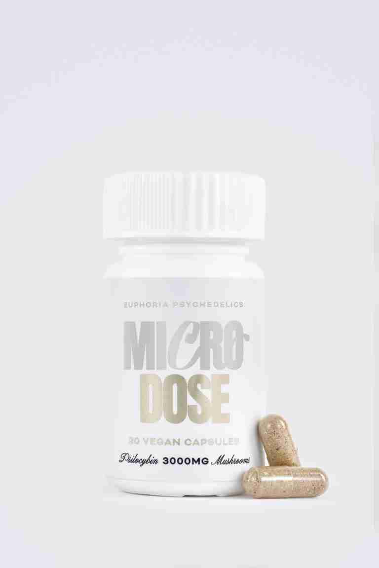 Euphoria Psychedelics – Micro Dose Capsules 3000mg
