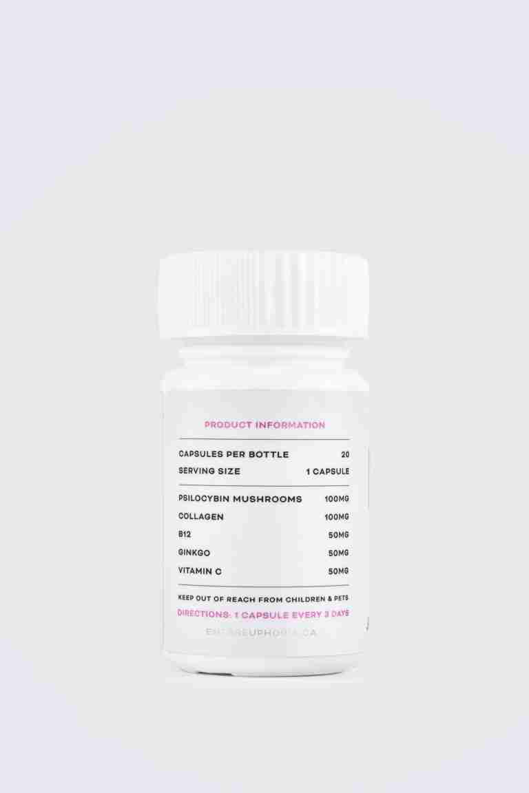 Euphoria Psychedelics – Micro Glow Capsules 2000mg - Image 2