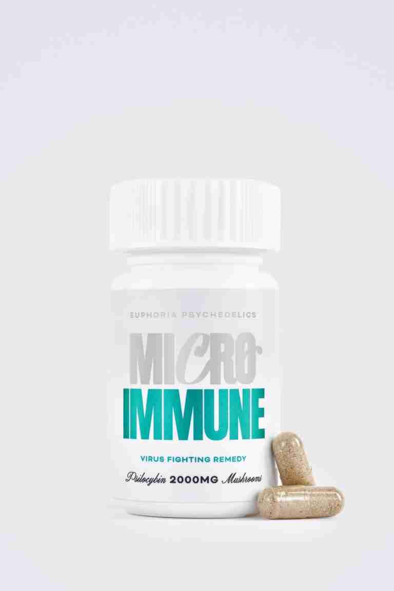 Euphoria Psychedelics – Micro Immune Capsules 2000mg