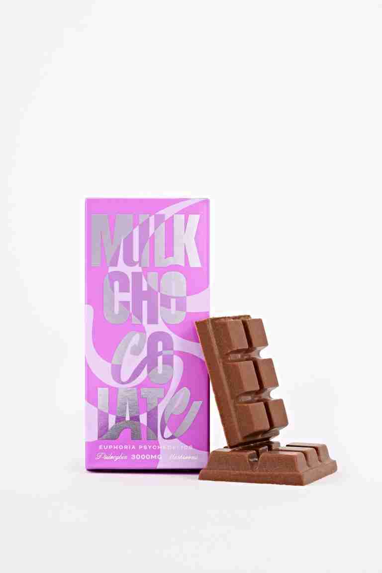 Euphoria Psychedelics – Milk Chocolate 3000mg
