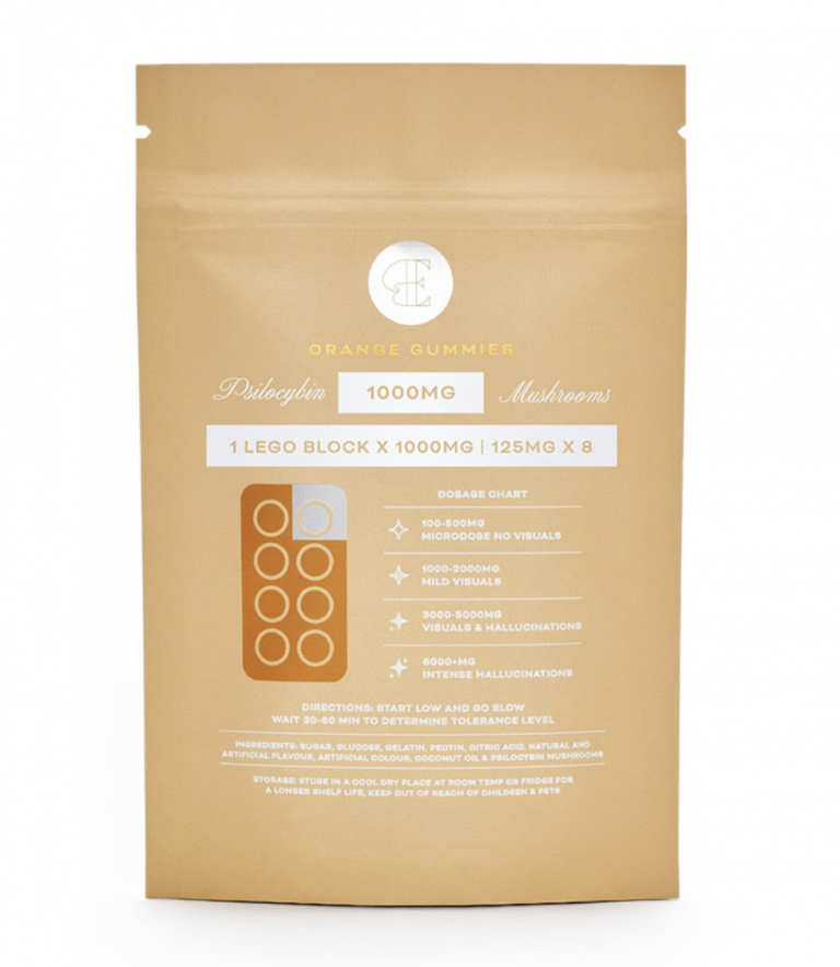 Euphoria Psychedelics – Orange 1000mg - Image 2