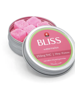 Bliss Edibles – Watermelon (250mg THC)
