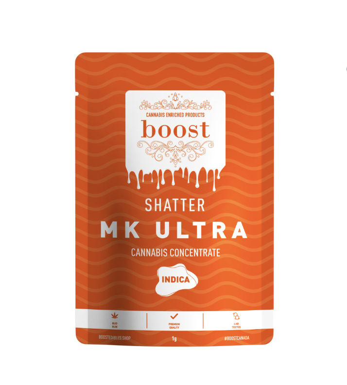 Boost Shatter – MK Ultra (Indica) (1g)