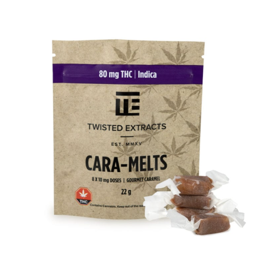 Twisted Extracts – Cara-Melts Indica (80mg THC)