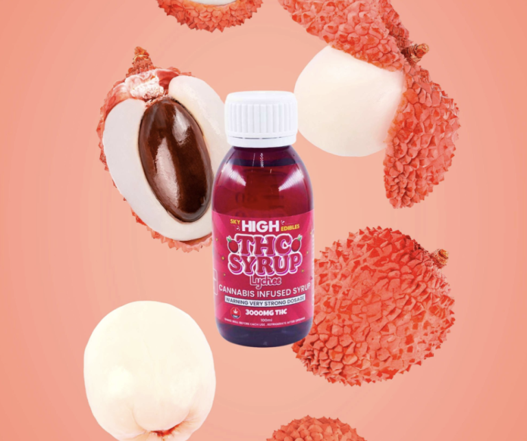 Sky High Syrup โ Lychee 3000mg THC
