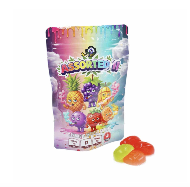 Sky High Edibles – Assorted II Gummy 600mg THC