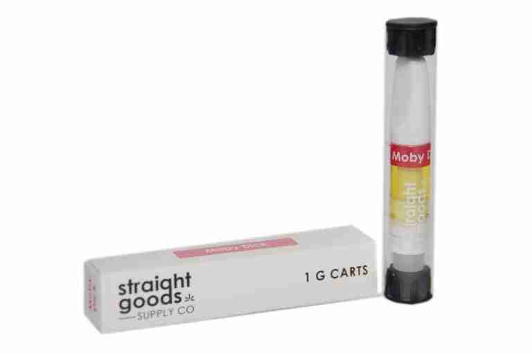 Straight Goods 1 Gram Carts – Moby Dick (10 Pack)