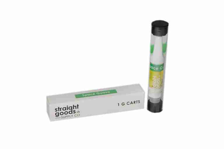 Straight Goods 1 Gram Carts – Space Guava (10 Pack)