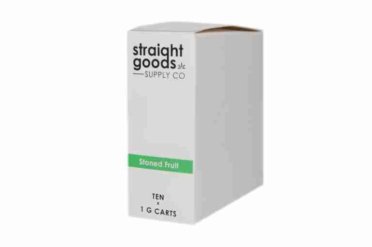 Straight Goods 1 Gram Carts – Stoned Fruit (10 Pack) - Image 2
