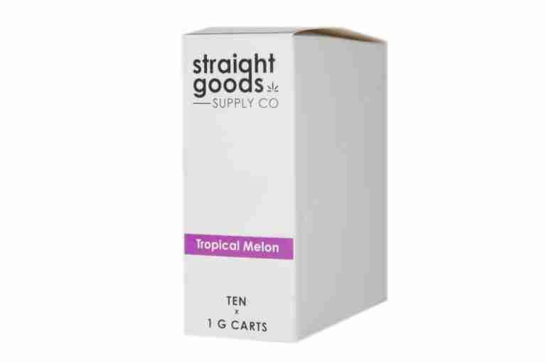 Straight Goods 1 Gram Carts – Tropical Melon (10 Pack) - Image 2